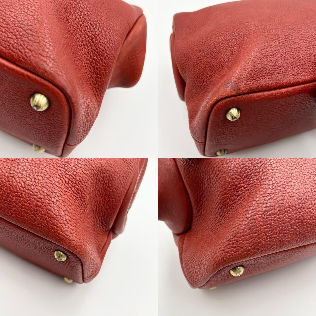 現行✨ 土屋鞄 ポストミニショルダー 2way トーンオイルヌメ ロック金具