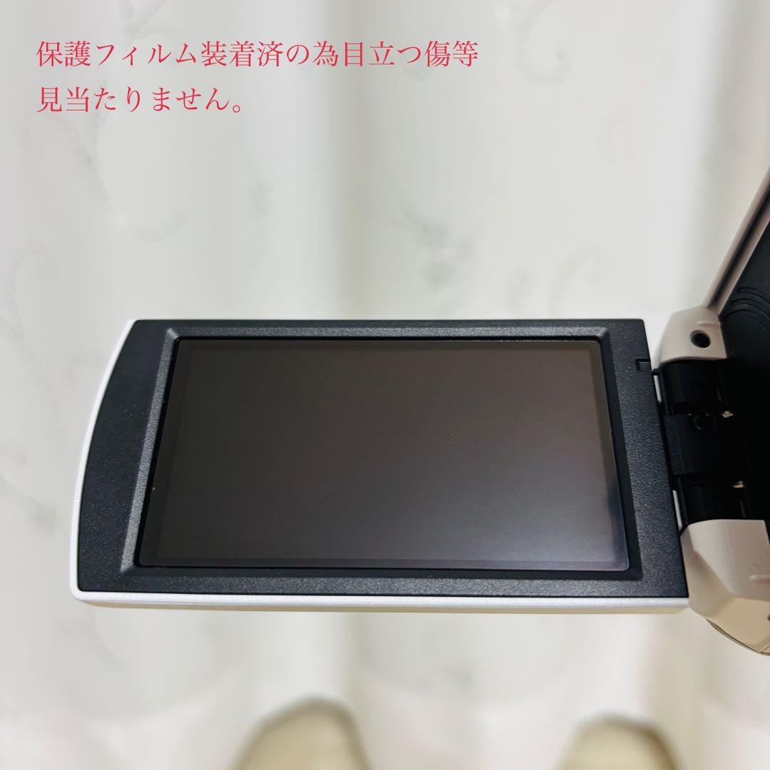 【極美品】Sony HDR-CX680(23年製)ビデオカメラ ホワイト