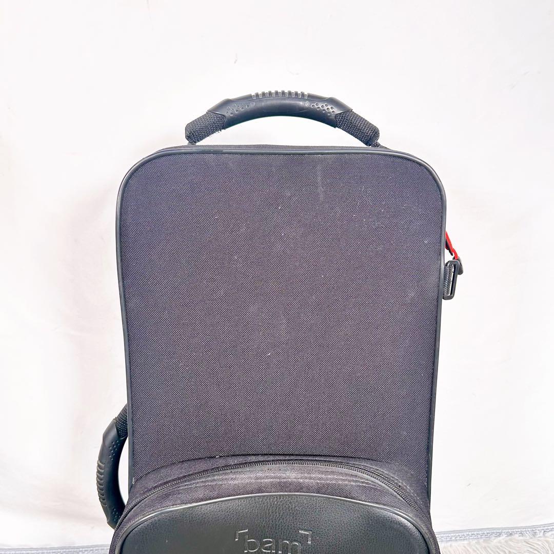 BAM バム　トレッキングケース　アルトサックス　ブラック　3WAYケース