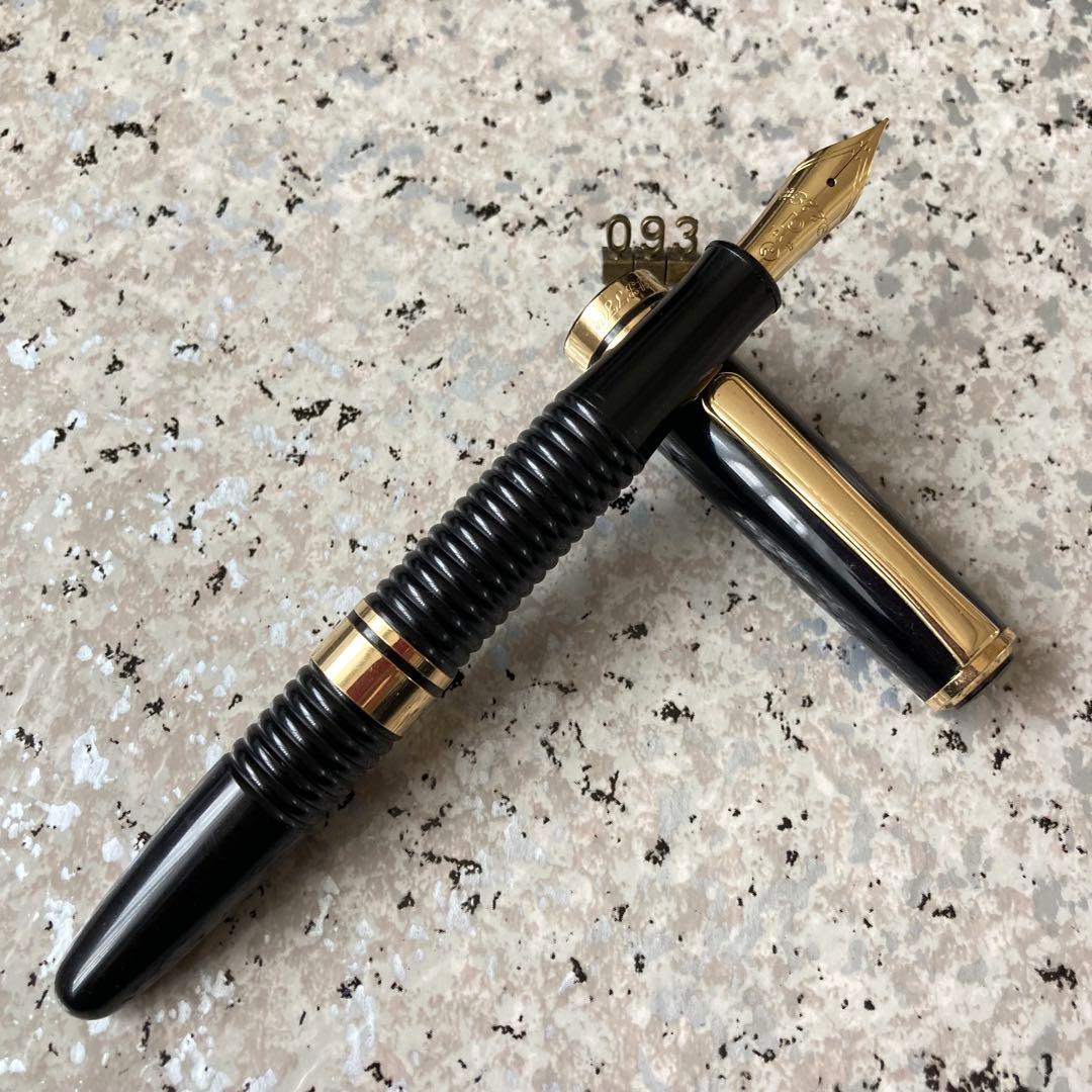 #093 オーバーホール済み 万年筆 PLATINUM 3776 14k
