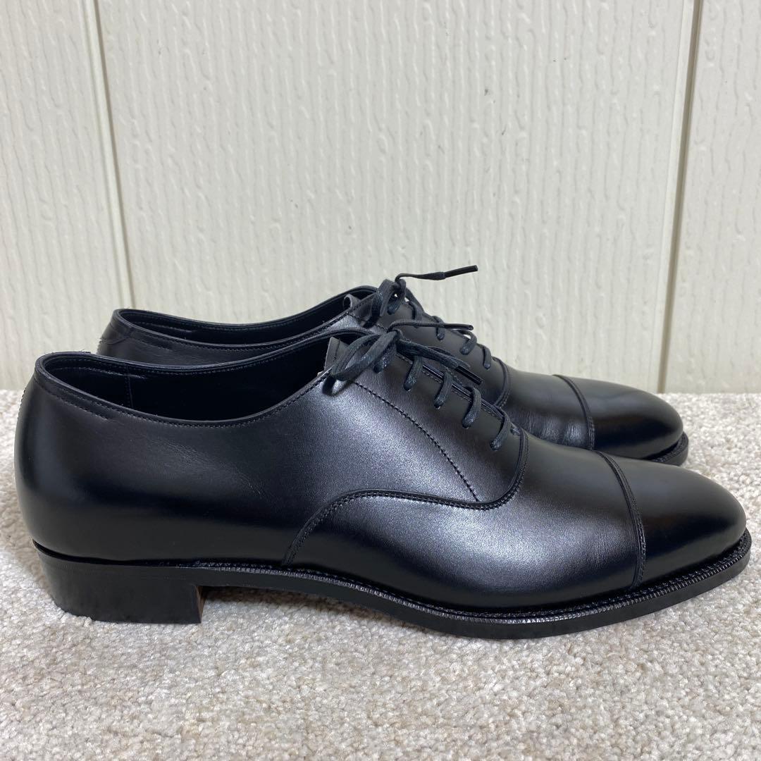 極美品 RENDO レンド 8451 Cap toe oxford レザー 8