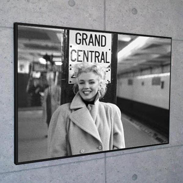 額装品/マリリン モンロー/Grand Central Station