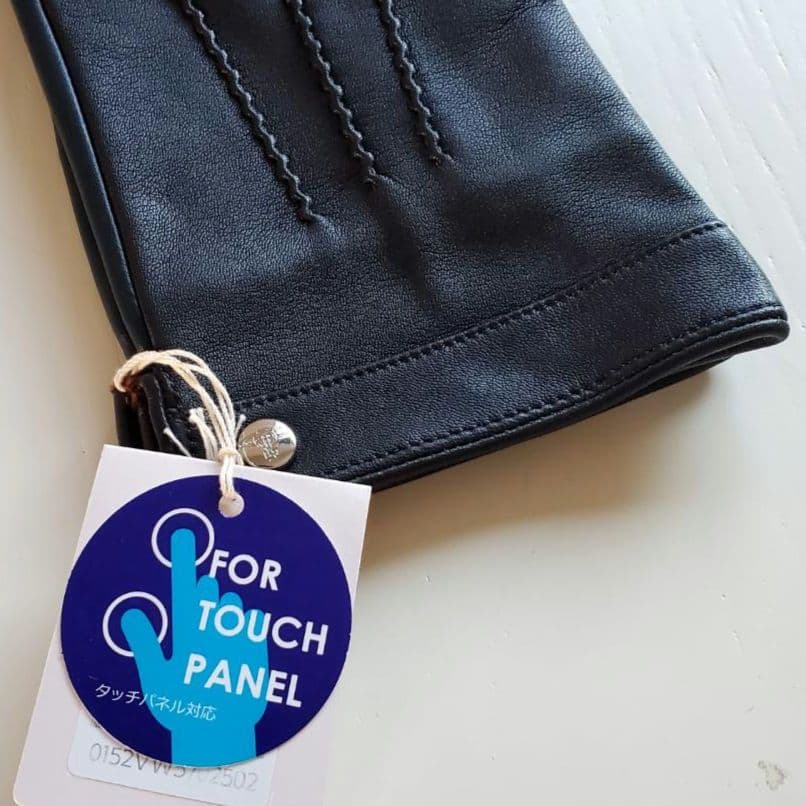 Vivienne Westwood レザー手袋 25cm ダークブルー