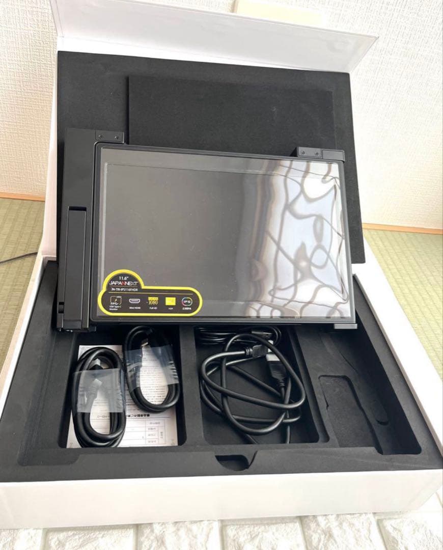 こ*う様 マルチディスプレイモバイルモニター JAPANNEXT 11.6インチ