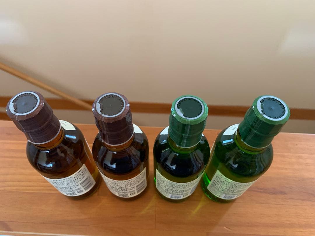 サントリー　山崎　白州　ミニボトル　180ml 4本セット