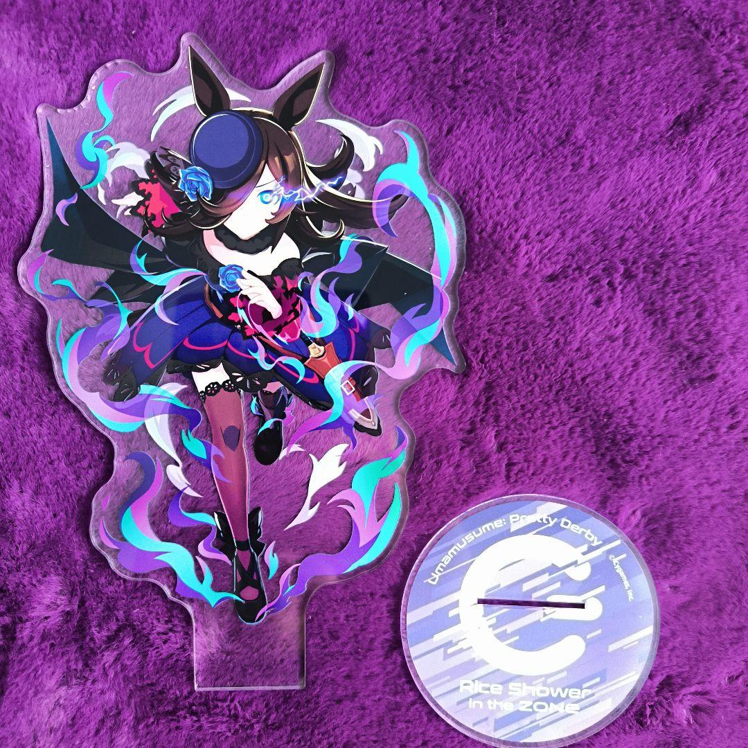 ウマ娘zone アクリルスタンド ライスシャワー 公式タオルセット