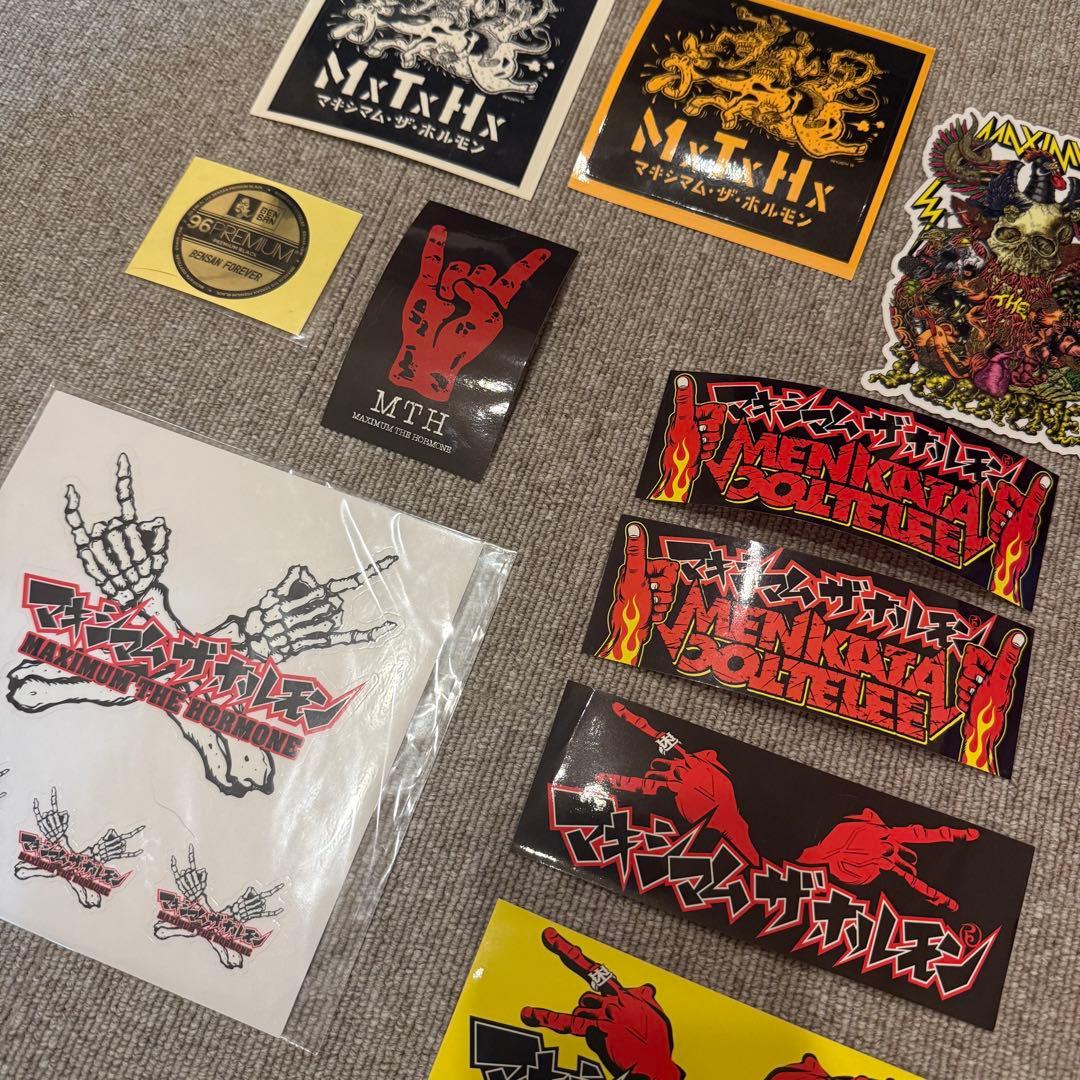 マキシマムザホルモン ステッカーセット まとめ売り　~1/29の出品