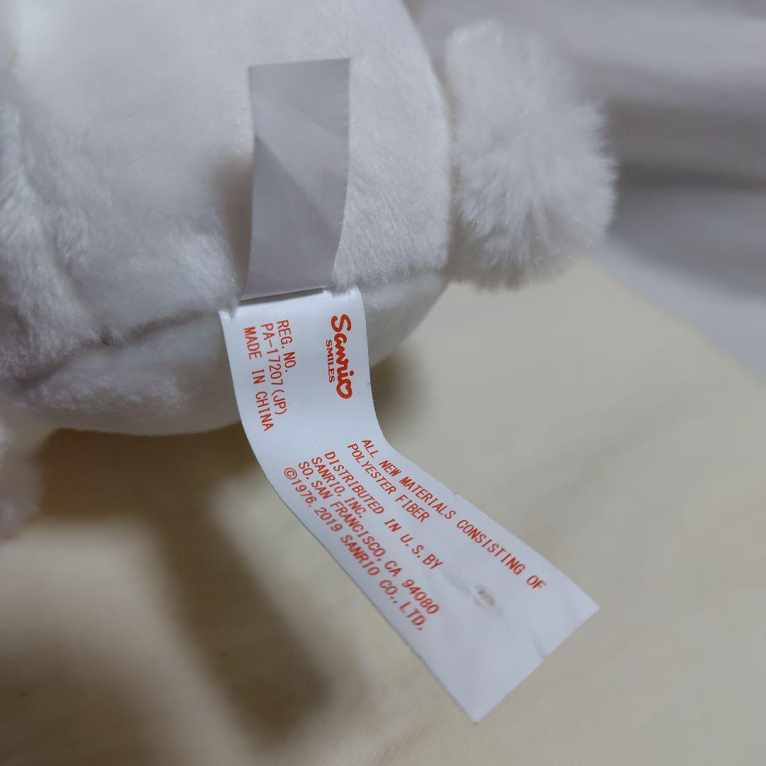 マイメロディ スパンコール ゆきんこ ぬいぐるみ りぼん