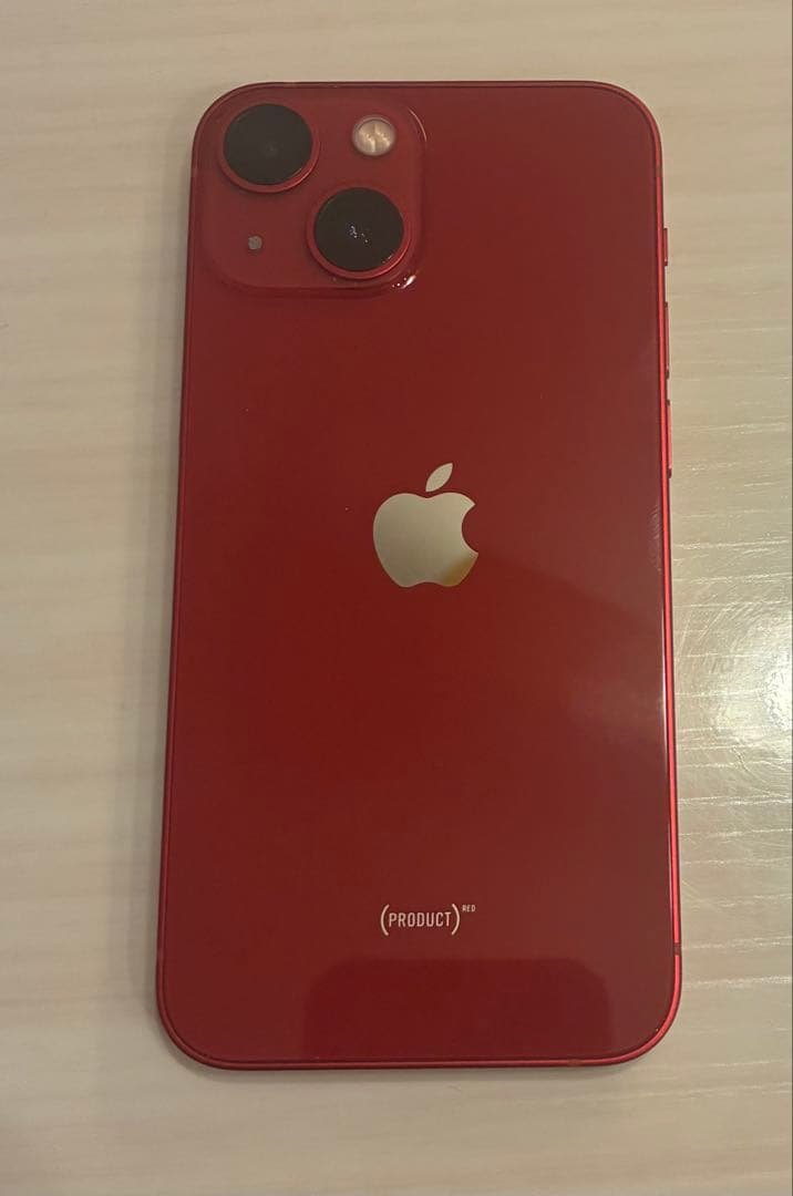 iPhone 13mini 128GB RED SIMフリー ほぼ未使用