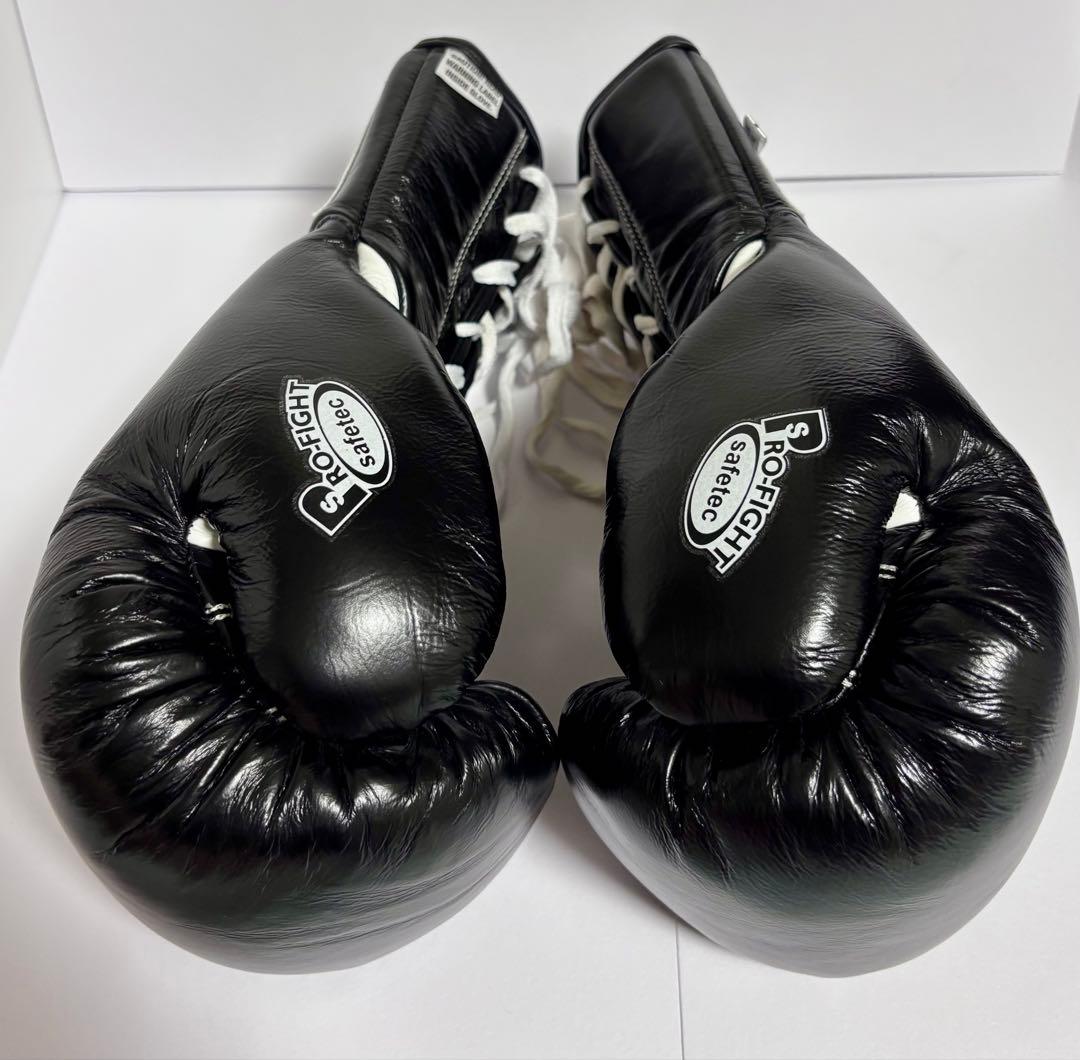 REYES レイジェス ボクシンググローブ セーフテック 10oz 紐式 黒
