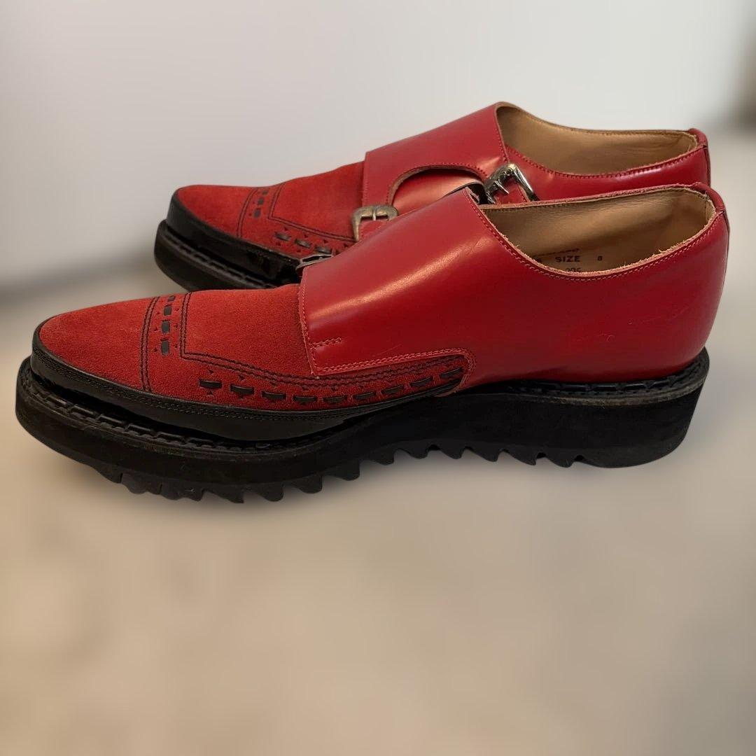 美品★JOHNLAWRENCESULLIVAN×eCox★ダブルモンク