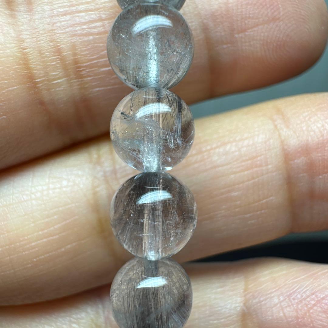 信念をもって前進！成功を掴む⭐︎プラチナルチルクォーツブレスレット