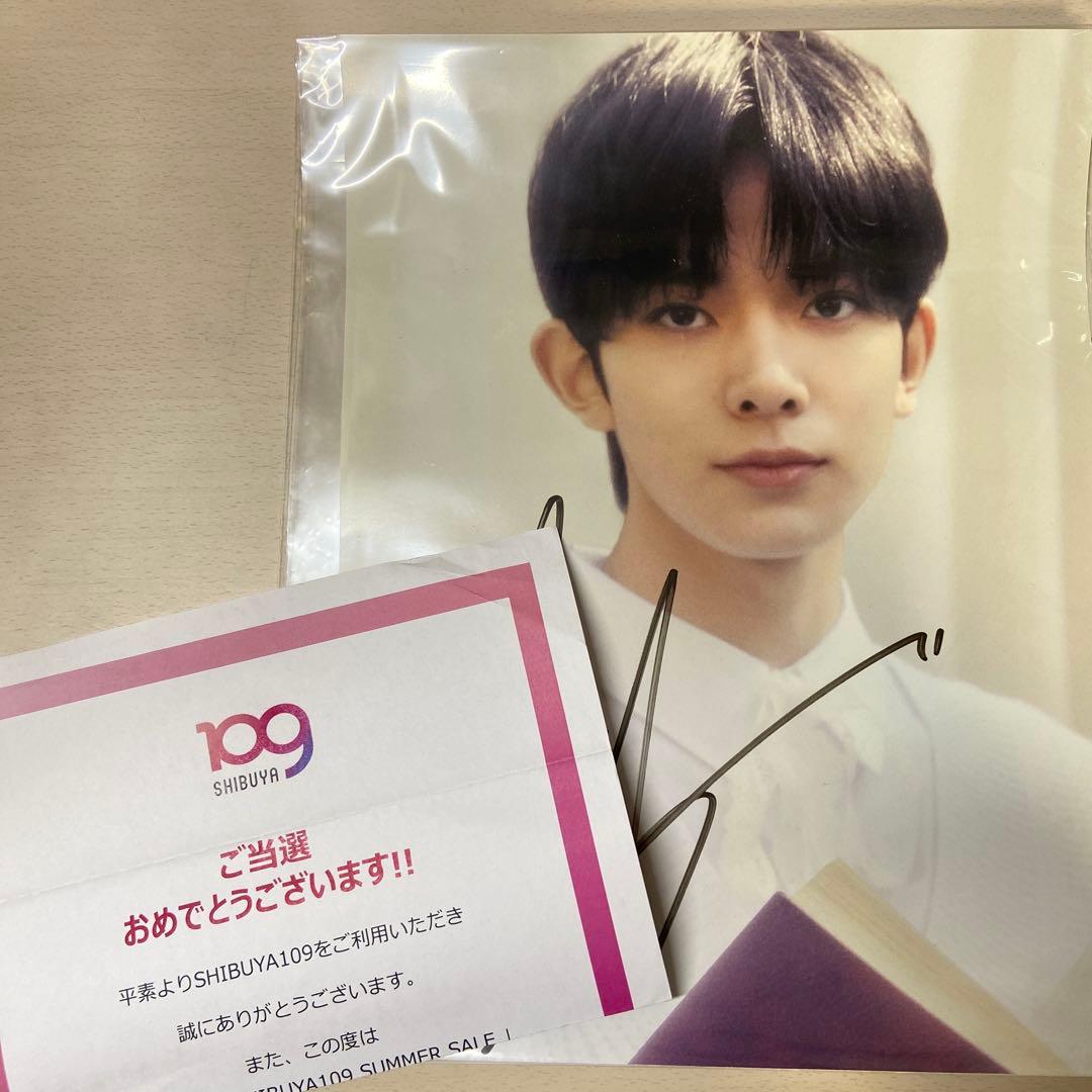 ENHYPEN ヒスン サイン 直筆サイン ポスター