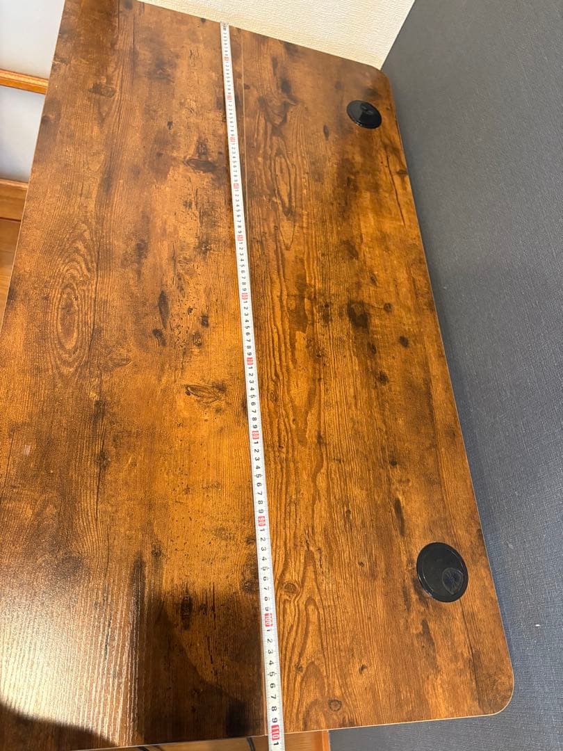 パソコンデスク自動昇降式＆チェア　美品