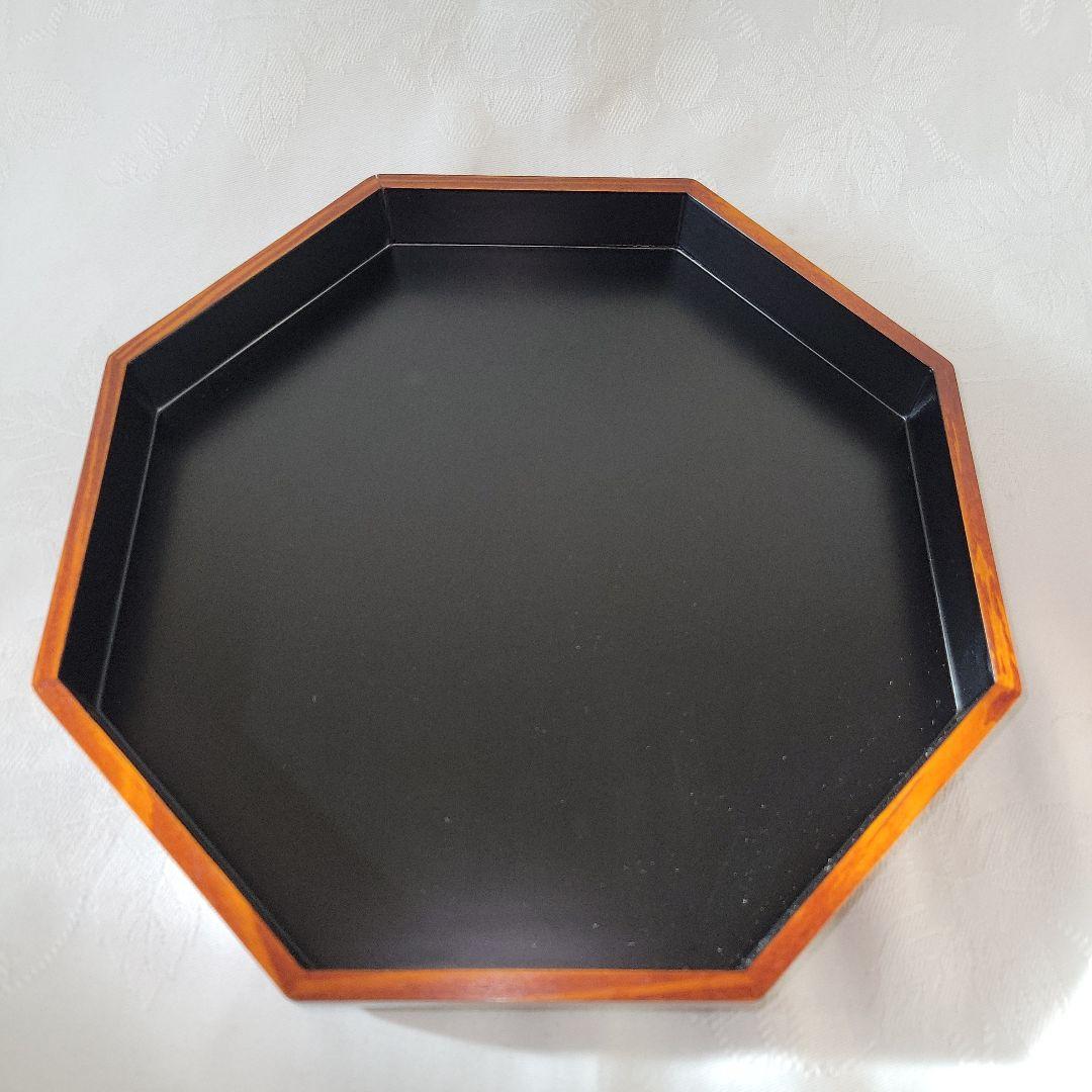 上杉満樹作　松摺漆唐松蒔絵　食籠