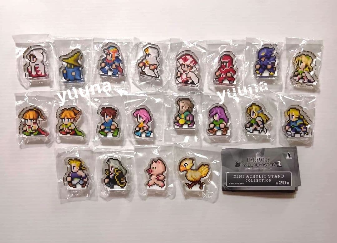 スクエニカフェ　ファイナルファンタジー　ピクセルリマスター　特典　アクスタ　全種