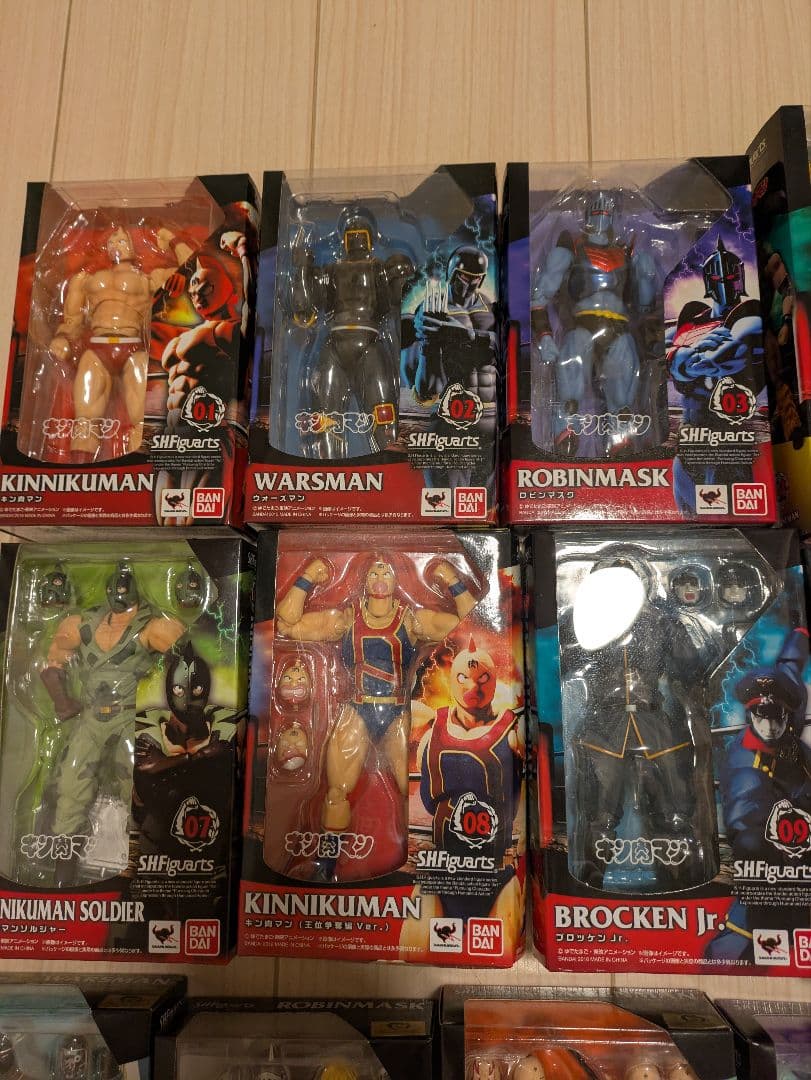 SHFiguarts キン肉マン フィギュア19体セット　未使用
