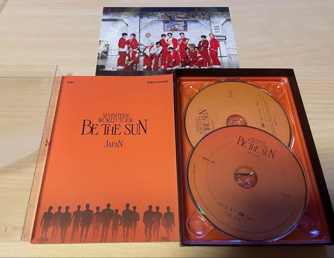 u*3様 seventeen be the sun JAPAN LIVE DVD