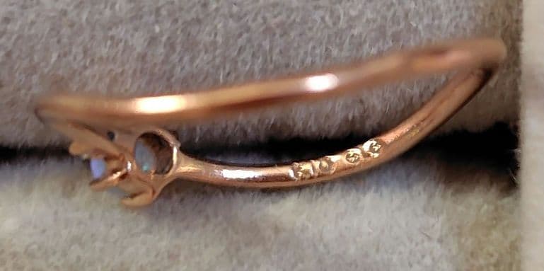 ete K10 ピンキーリング 3号