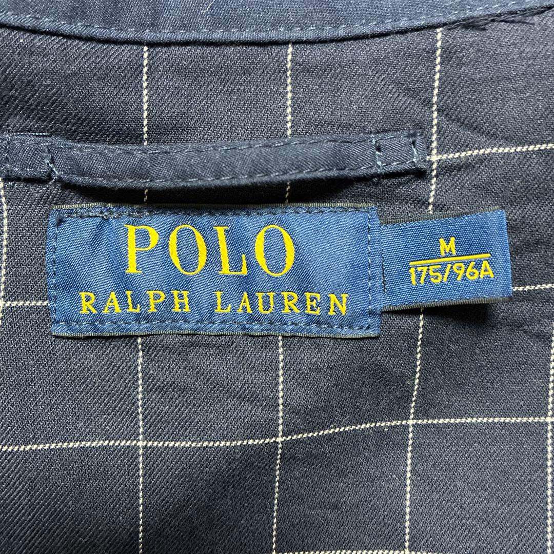 美品 現行タグ ポロラルフローレン スイングトップ ネイビー ポニー刺繍ロゴ