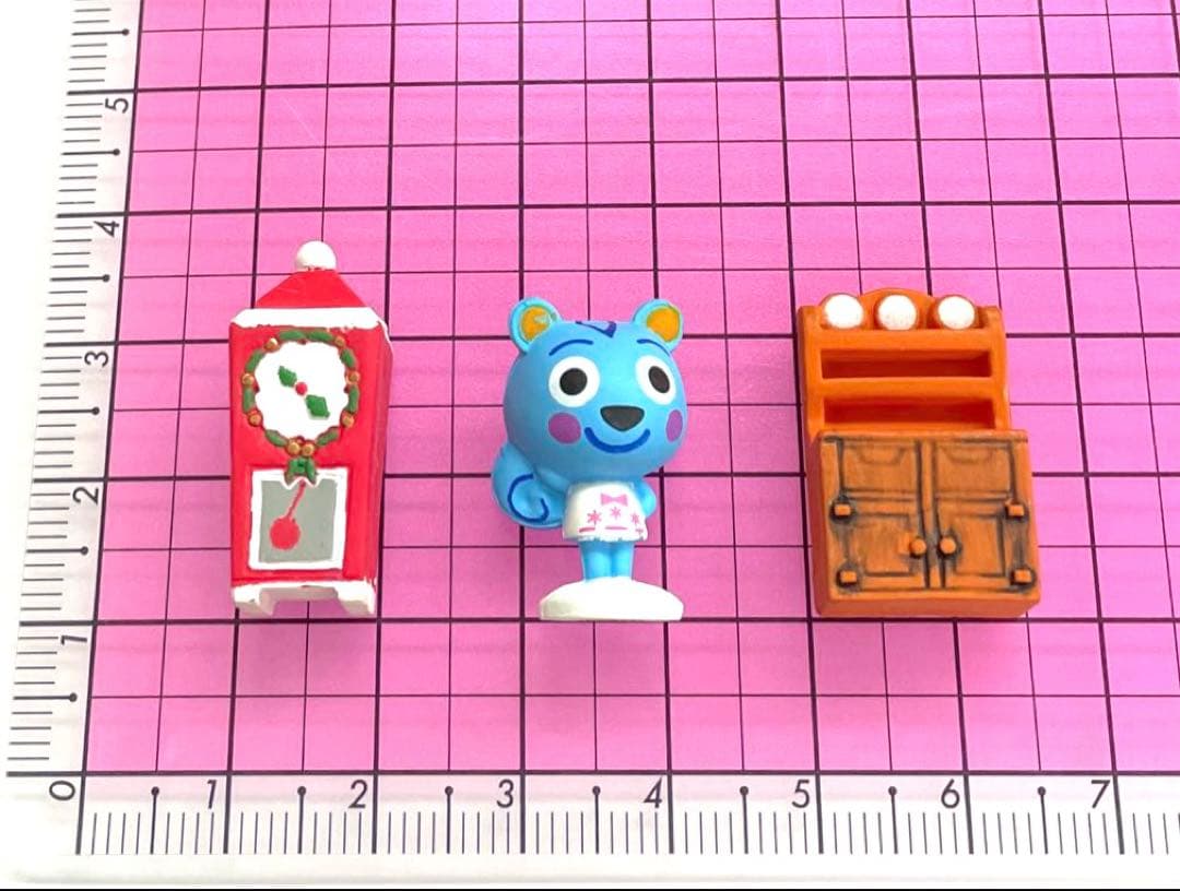 どうぶつの森　森をつくろう！ F-28 リッキー　フィギュア　レア