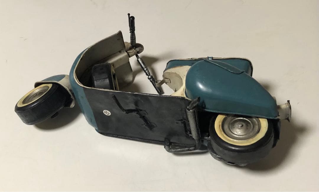 ⬛️ 長っ！　長さ約40cm！⬛️ レトロ　骨董　ブリキ　バイク　オートバイ！⬛️