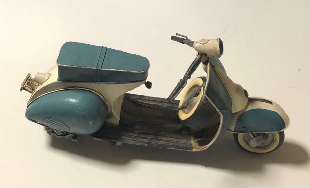 ⬛️ 長っ！　長さ約40cm！⬛️ レトロ　骨董　ブリキ　バイク　オートバイ！⬛️