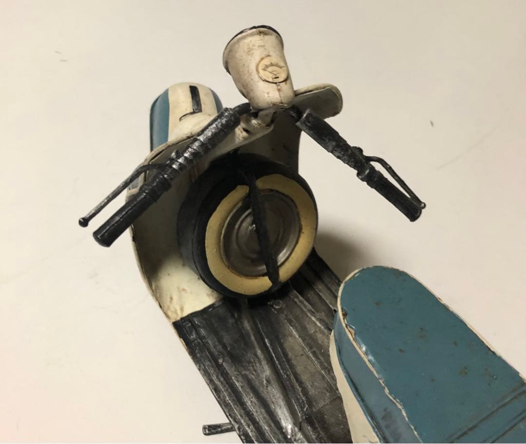 ⬛️ 長っ！　長さ約40cm！⬛️ レトロ　骨董　ブリキ　バイク　オートバイ！⬛️