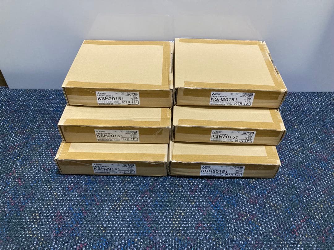 三菱 誘導灯 KSH20151 B級BL型片面型 本体のみ　6台セット