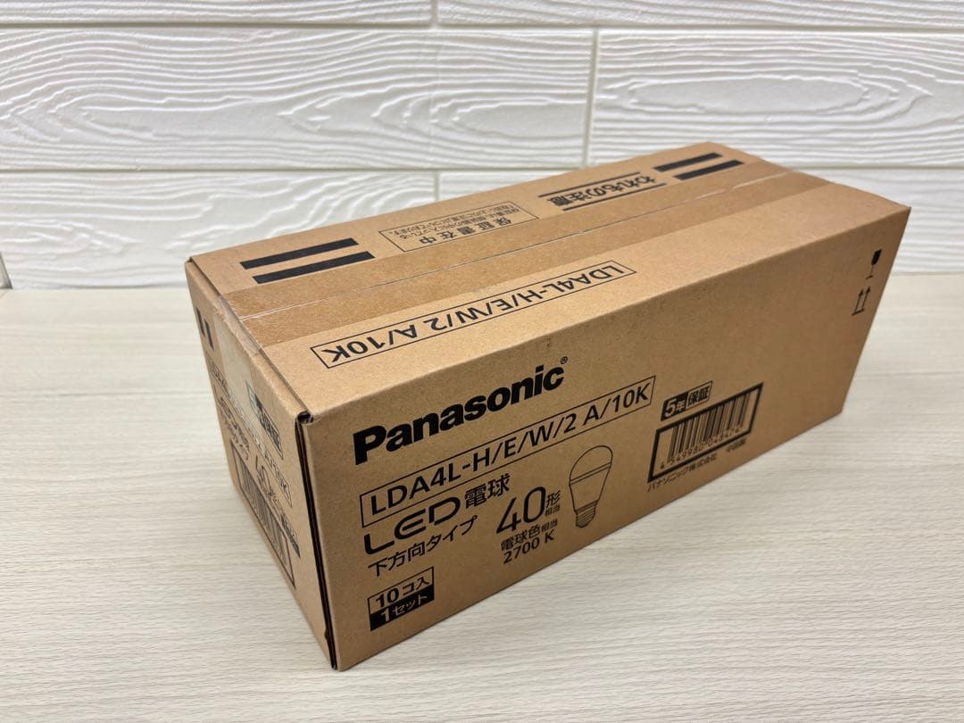 Panasonic LDA4L-H-E17/E/S/W/2 A/10K 10個