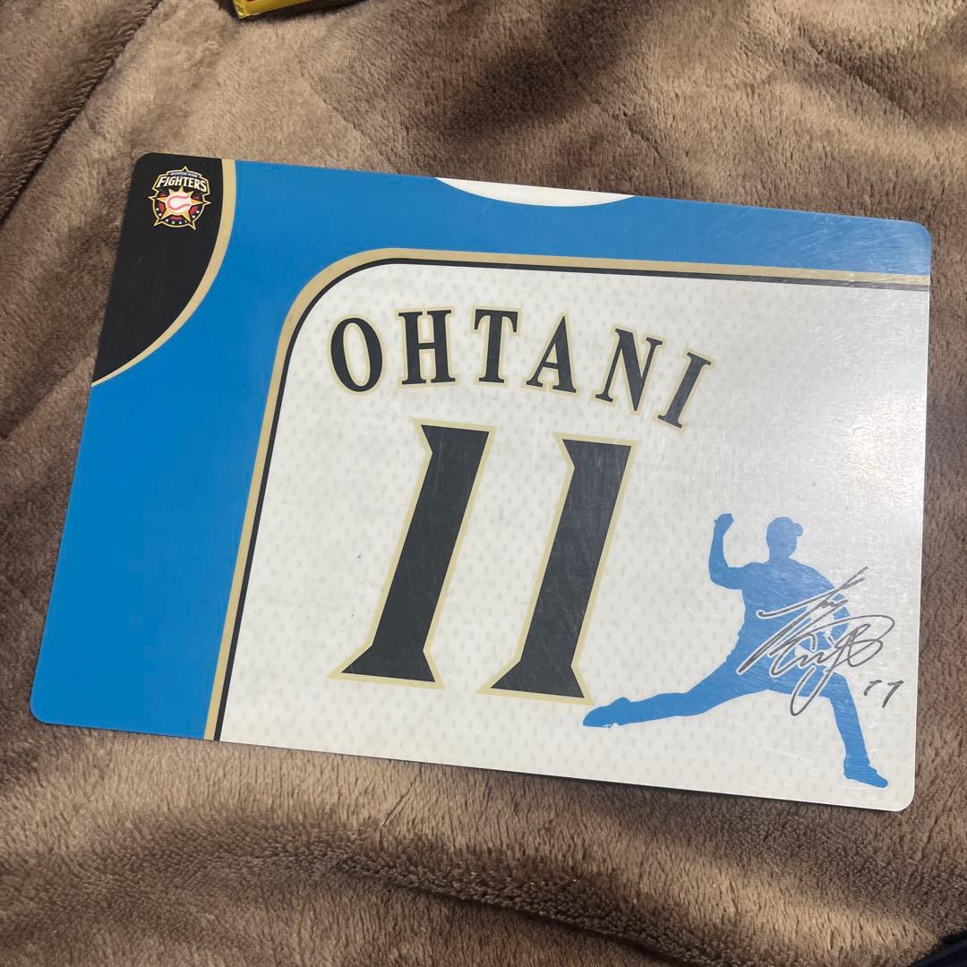 大谷翔平 サイン入り下敷き 11
