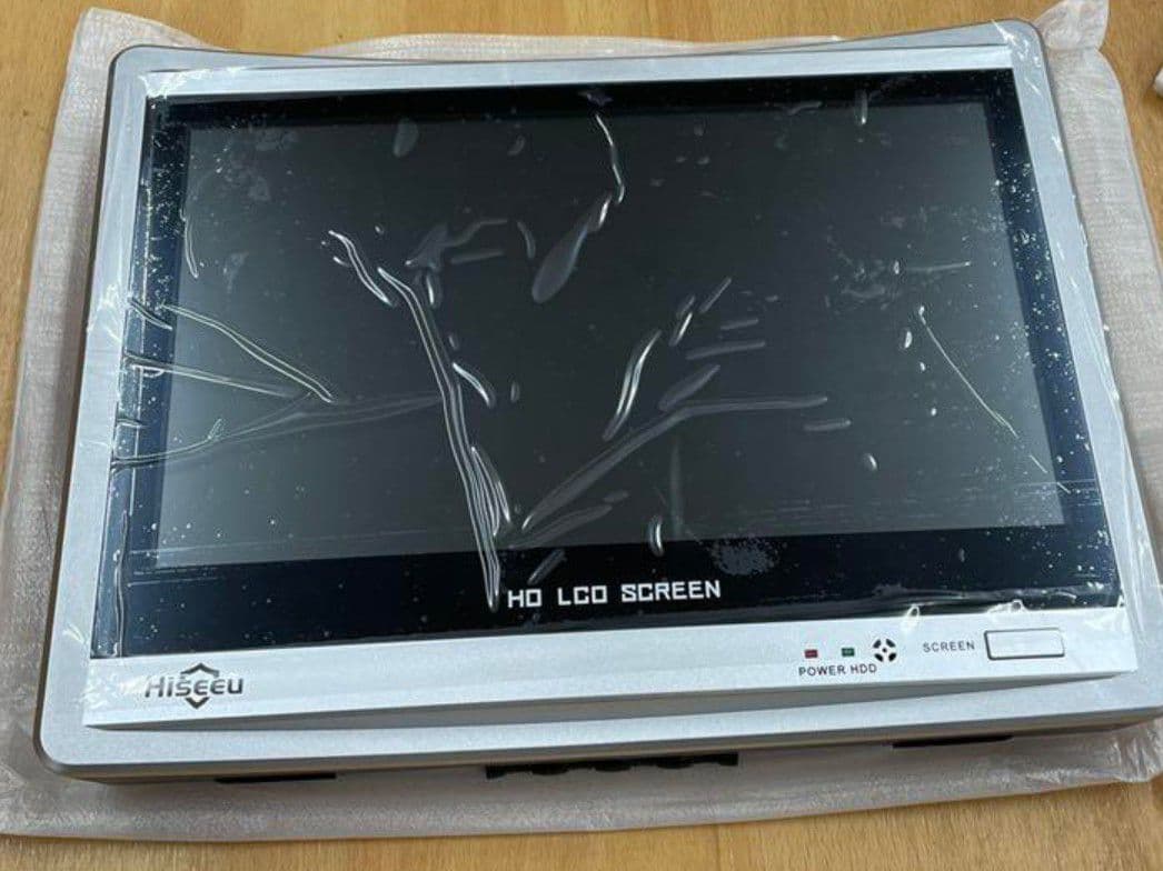 防犯カメラ ワイヤレスHiseeu ワイヤレスカメラ4台セット　3TB