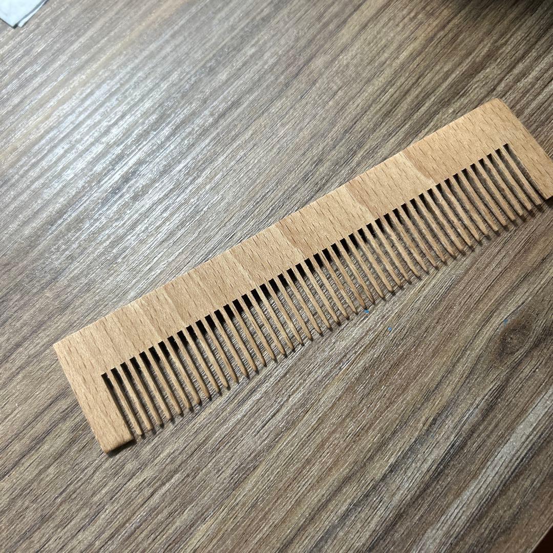 木製コーム 約15cm