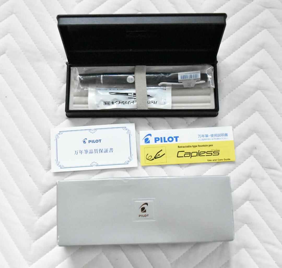 未使用 パイロット キャップレスフェルモ ダークグリーン FCF-2MR 中字