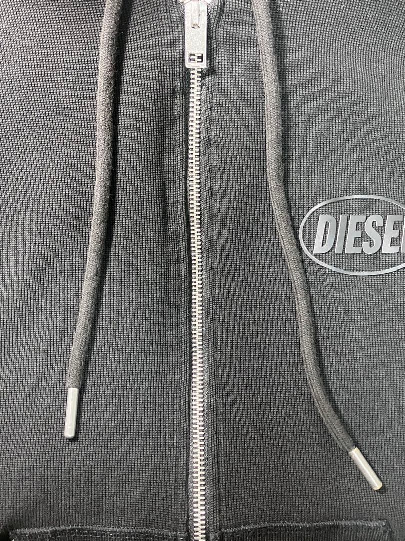 は*る様 DIESEL ブラック フルジップパーカー L