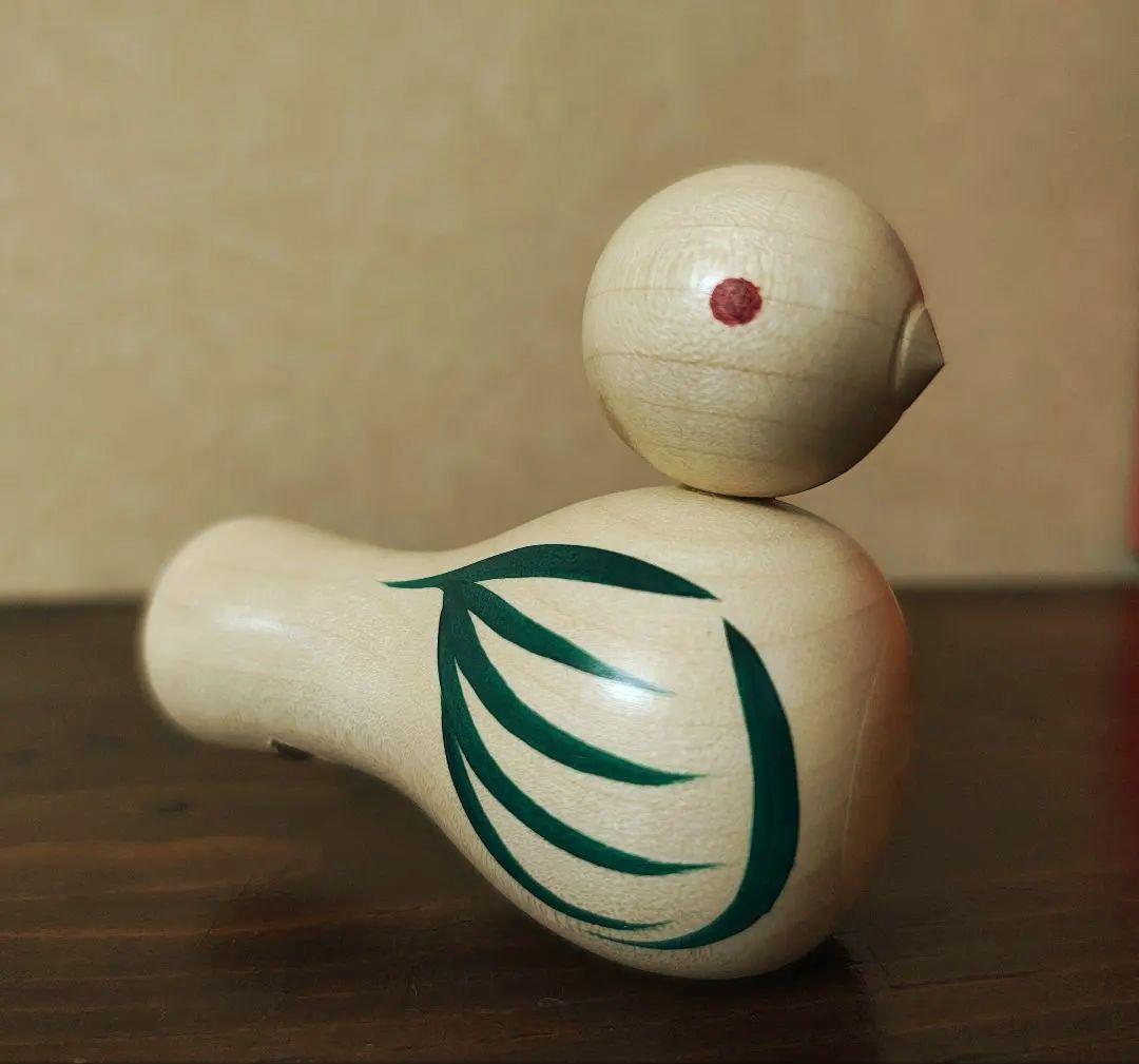 柳宗理　民藝　鳩笛　老舗髙亀　木製鳥型郷土玩具　宮城県鳴子　箱付き