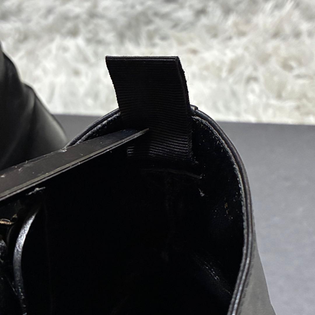 【良品】SAINT LAURENT PARIS 本革 サイドジップ 41