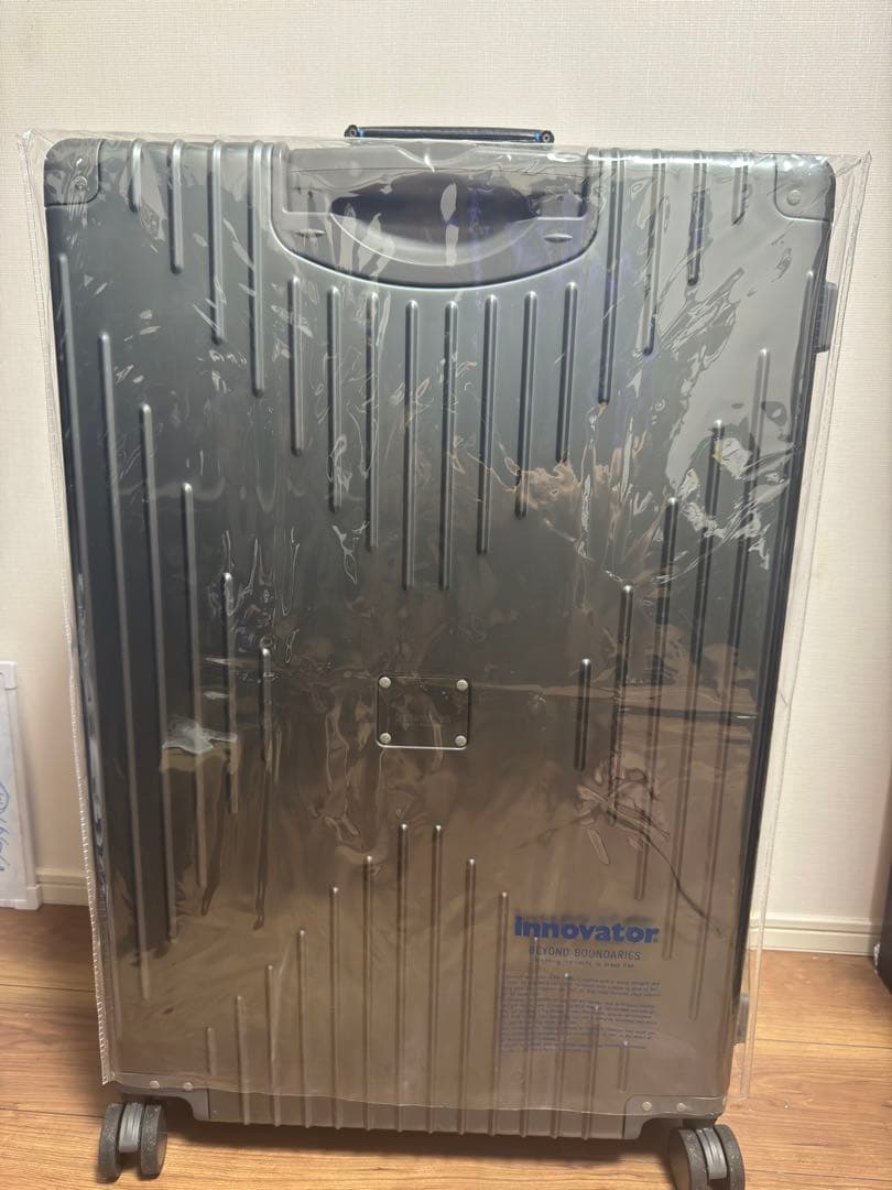 早い者勝ち。イノベーター アルミスーツケース ガンメタ 96L