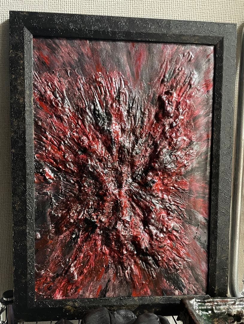 アート　絵画　血肉