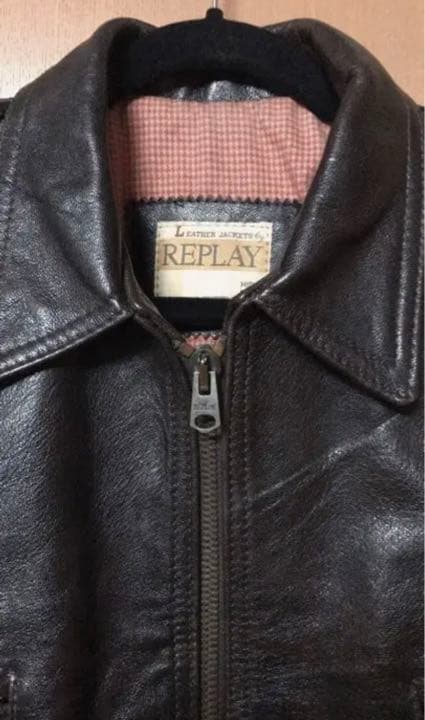 REPLAY レザージャケット