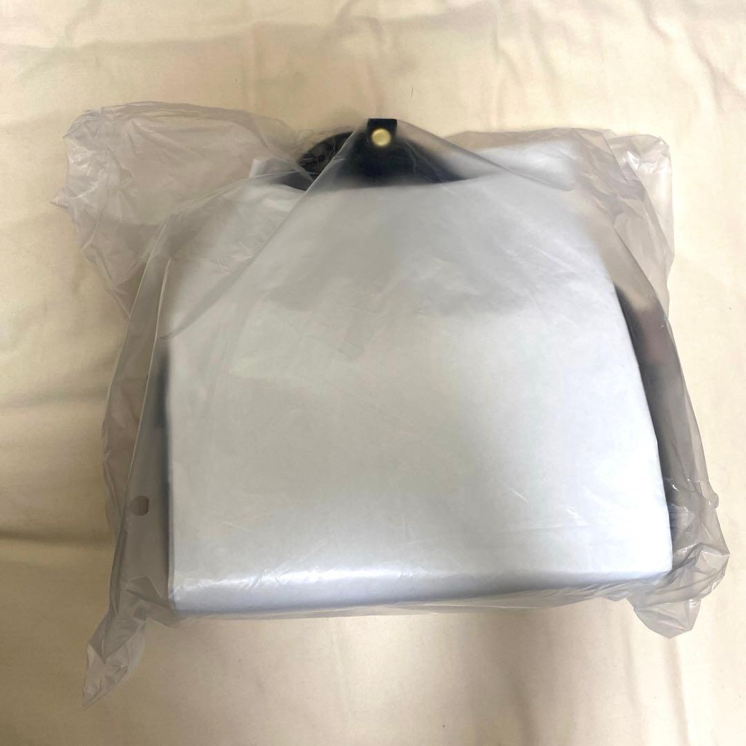 FURFUR スクエアボストンバッグ ブラック