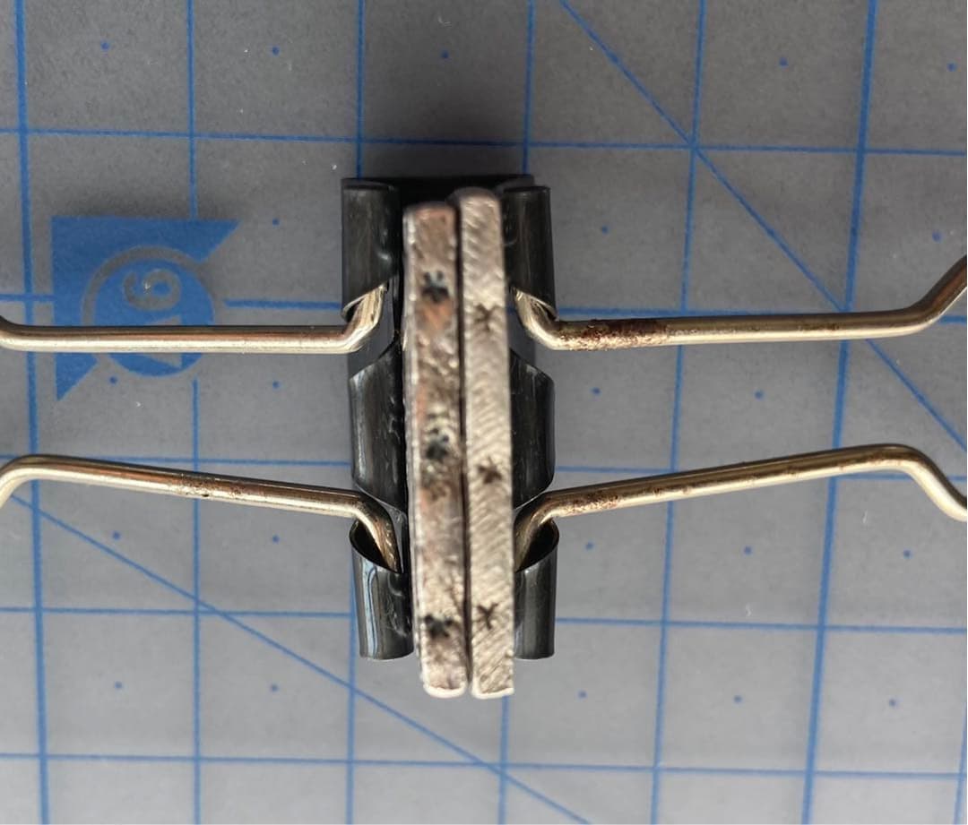 庄内一分銀Pq型(刻印 酒田製)と天保一分銀Po型