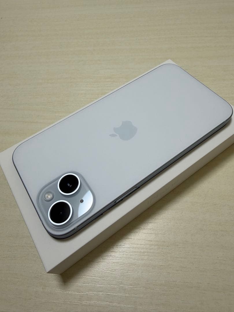 【美品】iPhone15Plus 256GB ブルー SIMフリー