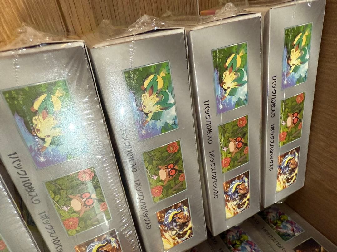 ポケカ　テラスタルフェスex 未開封シュリンク付き　10BOX