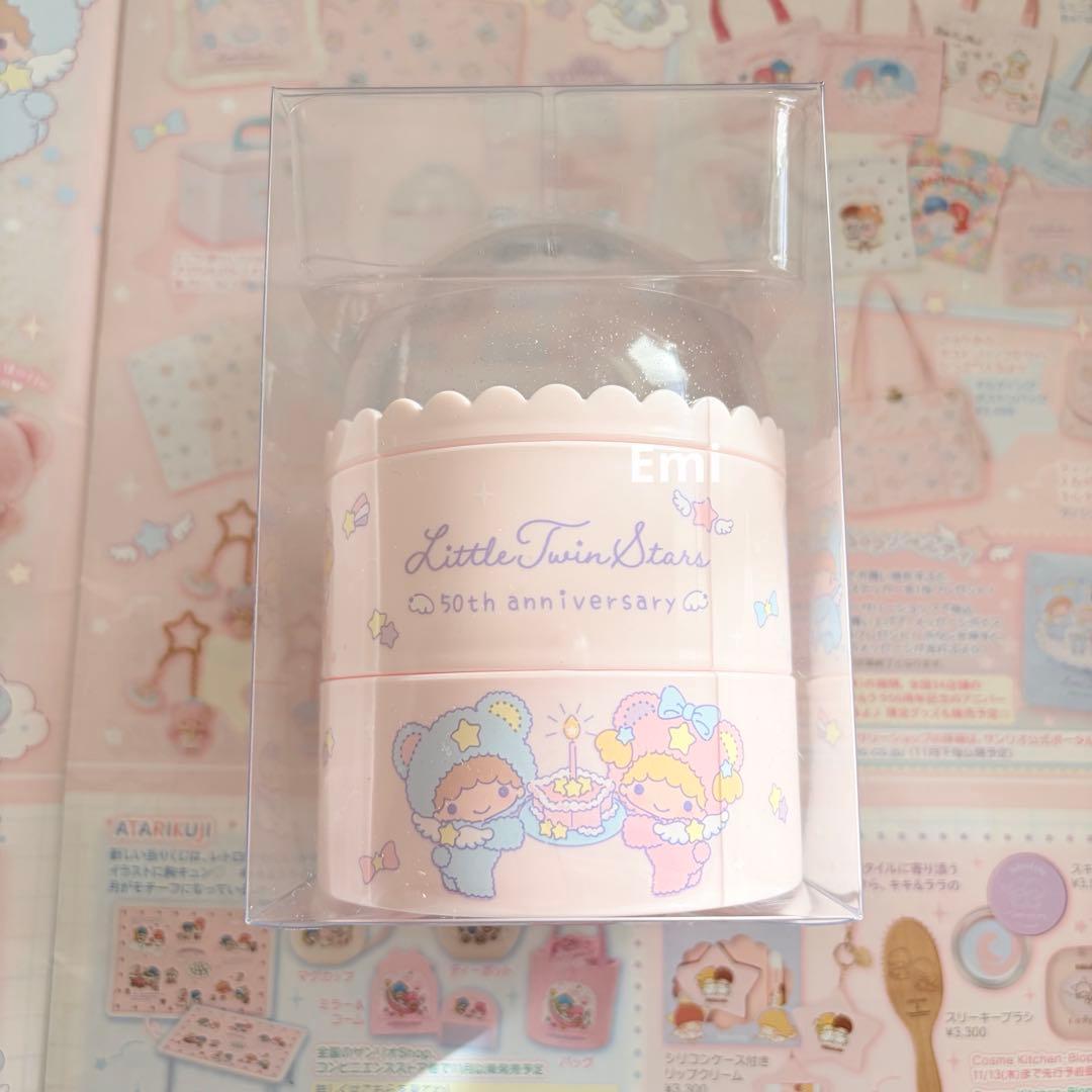 新品　サンリオ　キキララ 星空のエンジェルデザインシリーズ　小物入れ