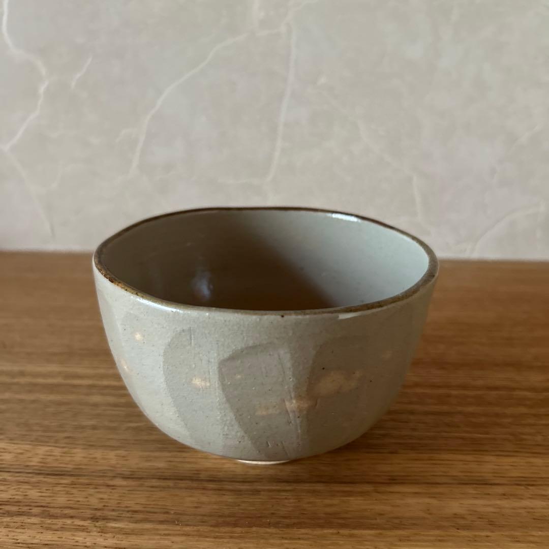 南口閑粋　杣山焼　乾山秋草　茶碗　茶道具