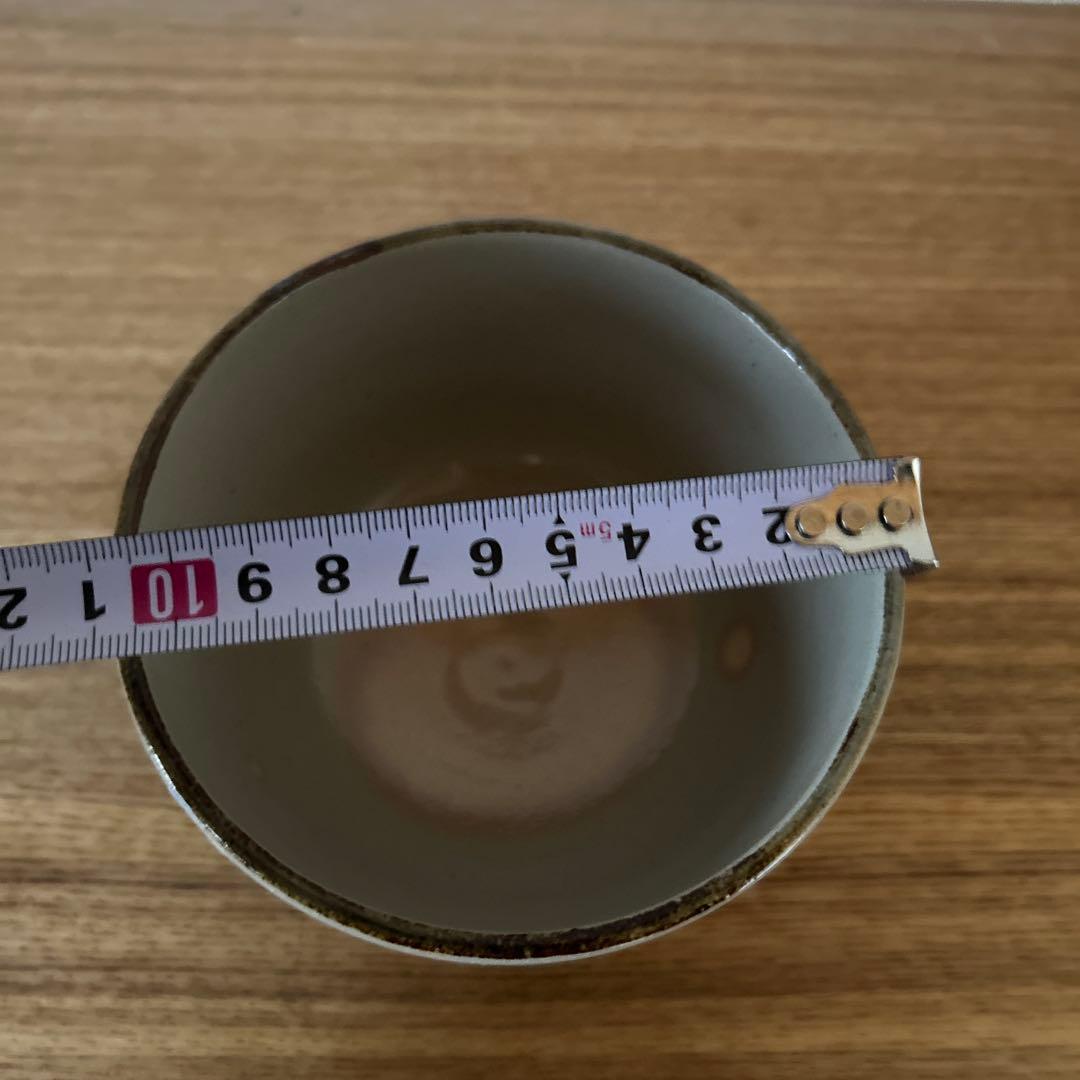 南口閑粋　杣山焼　乾山秋草　茶碗　茶道具