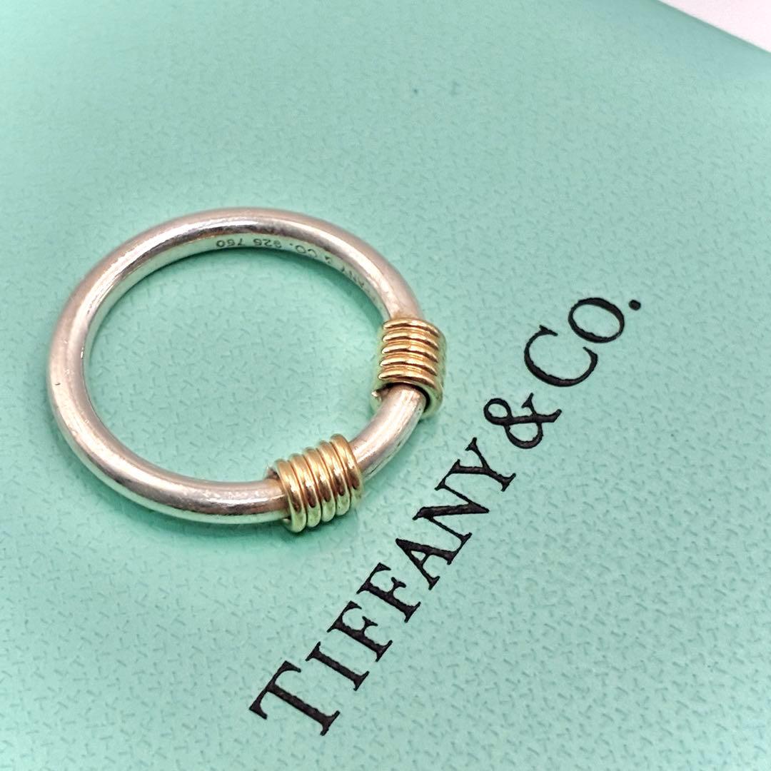 【保存袋付き】ティファニー バンドウィズ 9.5号 リング 925×750 美品