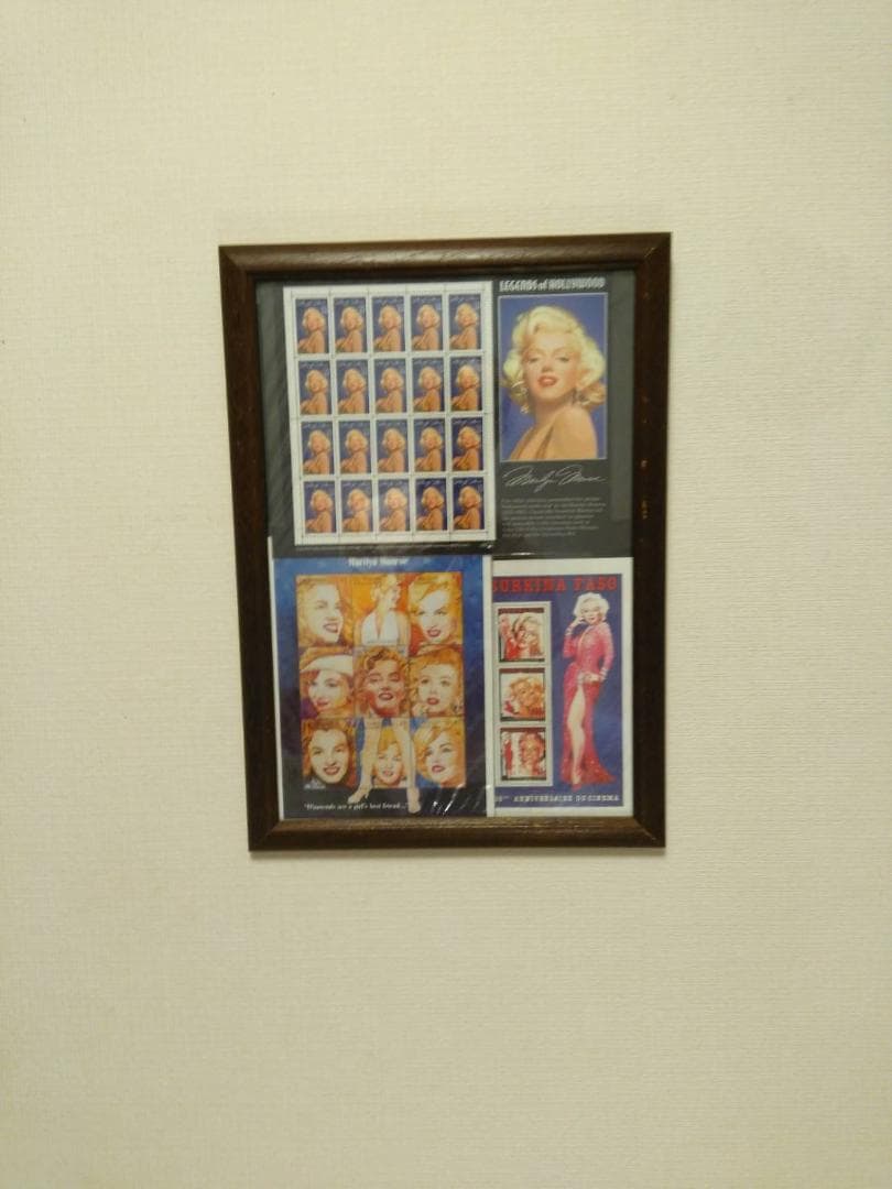 趣味切手：マリリン・モンローの切手
