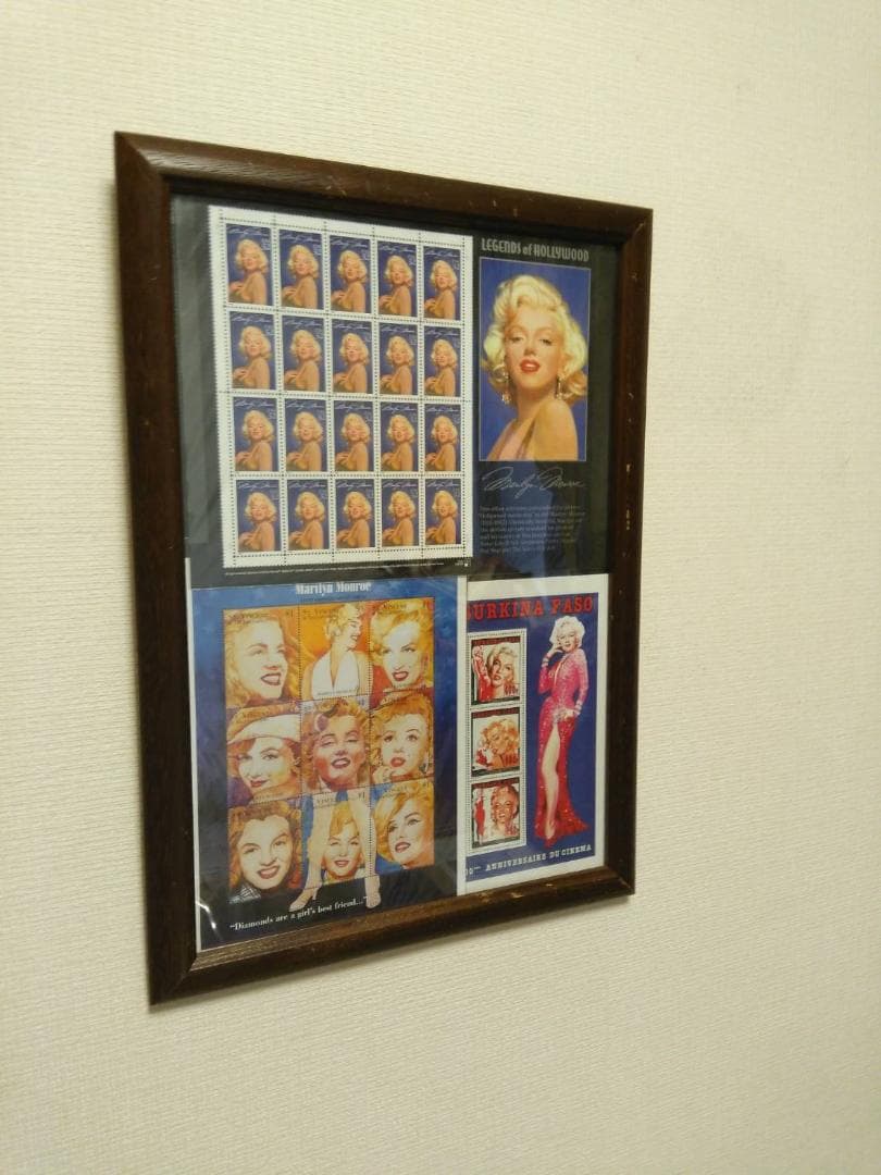 趣味切手：マリリン・モンローの切手